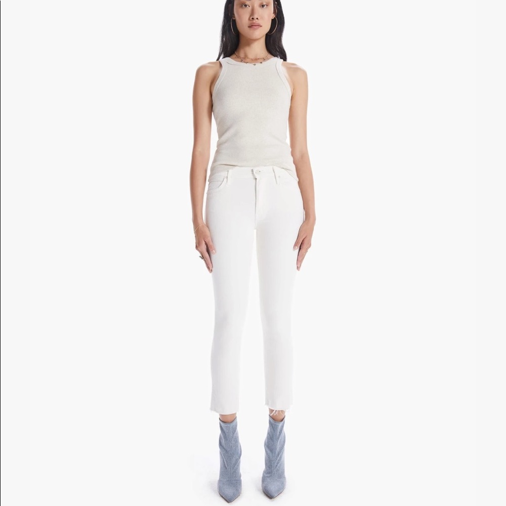 MOTHER- Rascal Crop Fray - 27